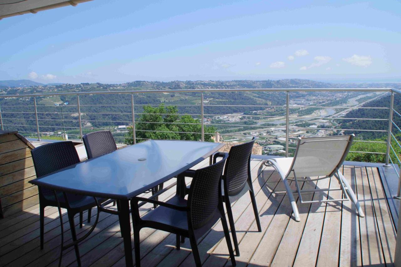Appartement 3 Pieces Dans Le Ciel à Gattières Extérieur photo